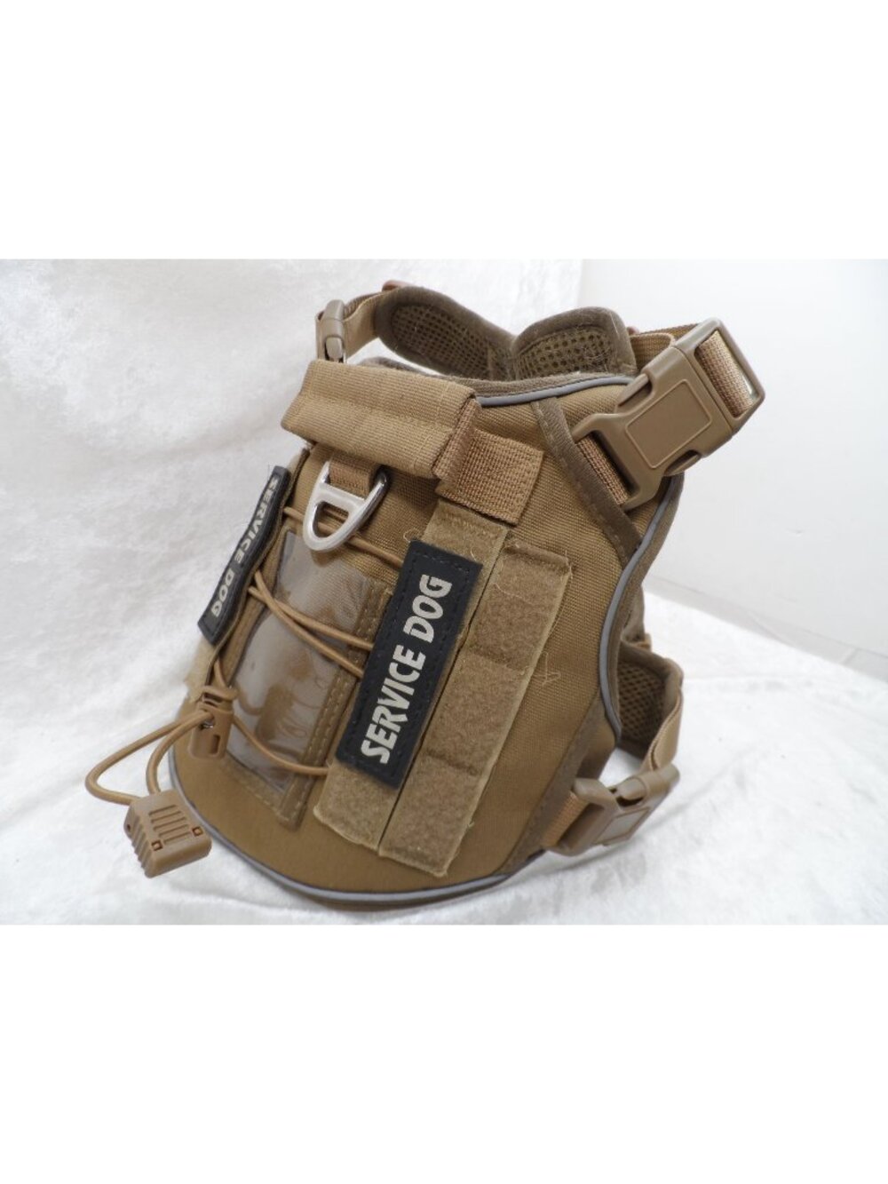 Service Dog Tactical Harness With Adjustable Straps & D-Ring Attachment Size S